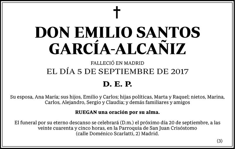 Emilio Santos García-Alcañiz